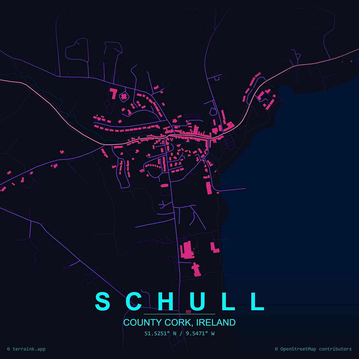 Schull alternative map