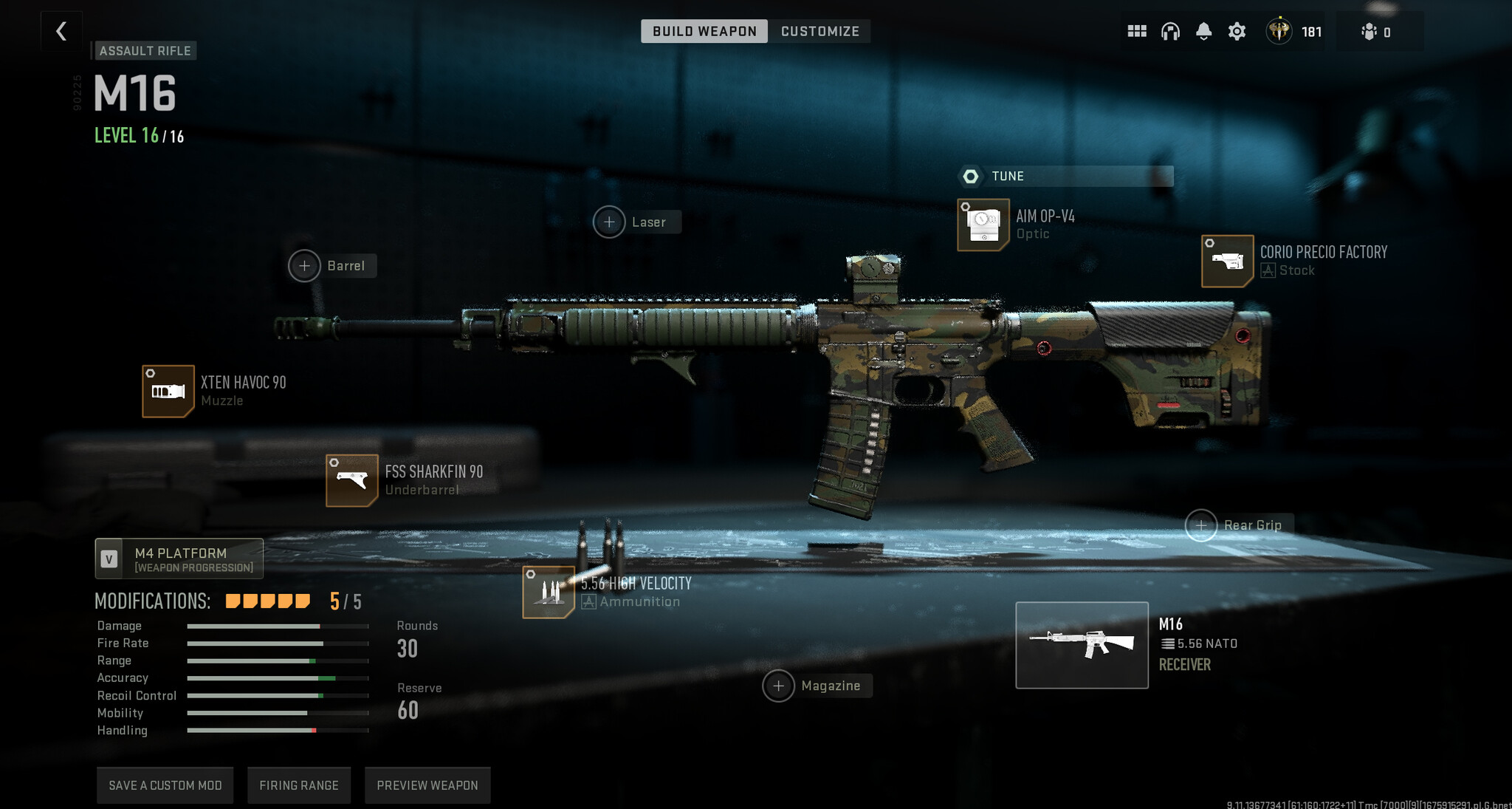 M16 LOADOUT